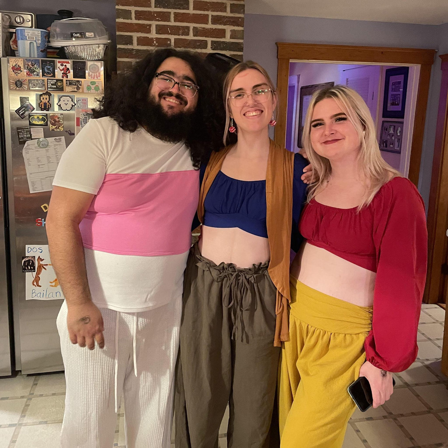 El Dorado Halloween group costume: Chel, Tulio, Miguel <3 (2023)