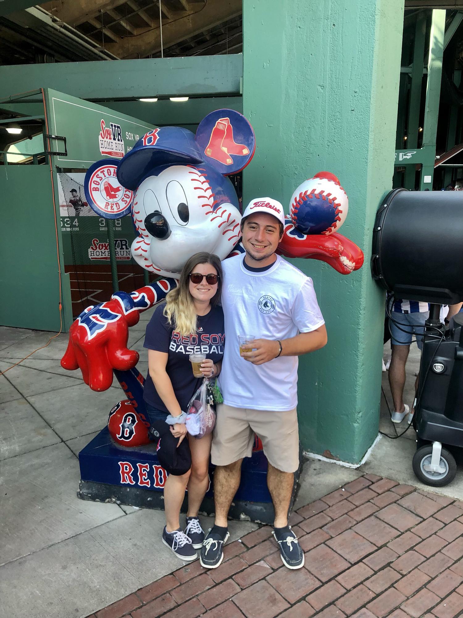 Nikki's first Red Sox game (2021)