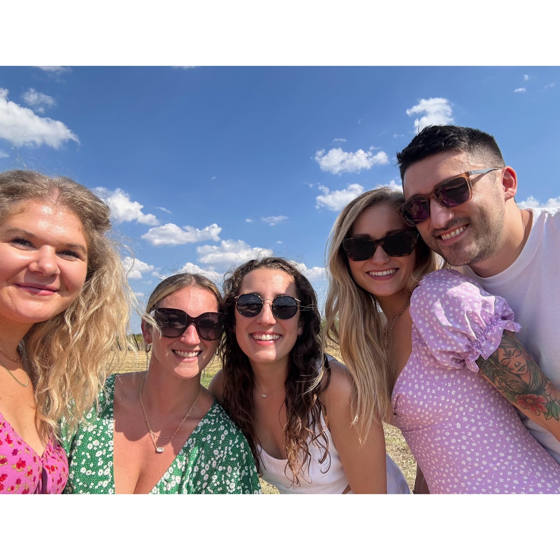 At a winery with our Austin Crew <3