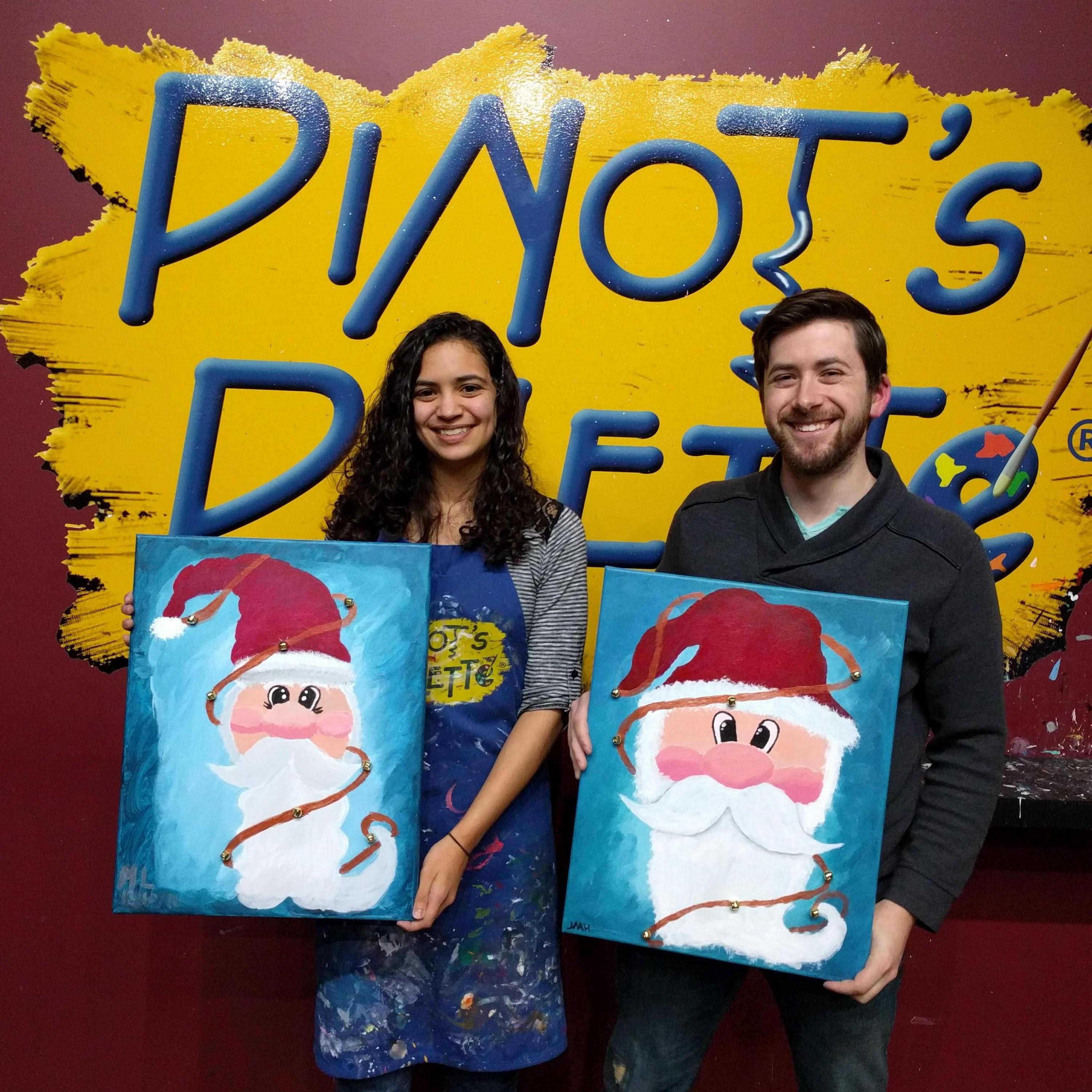 Date night at Pinot's Pallet, 2016
