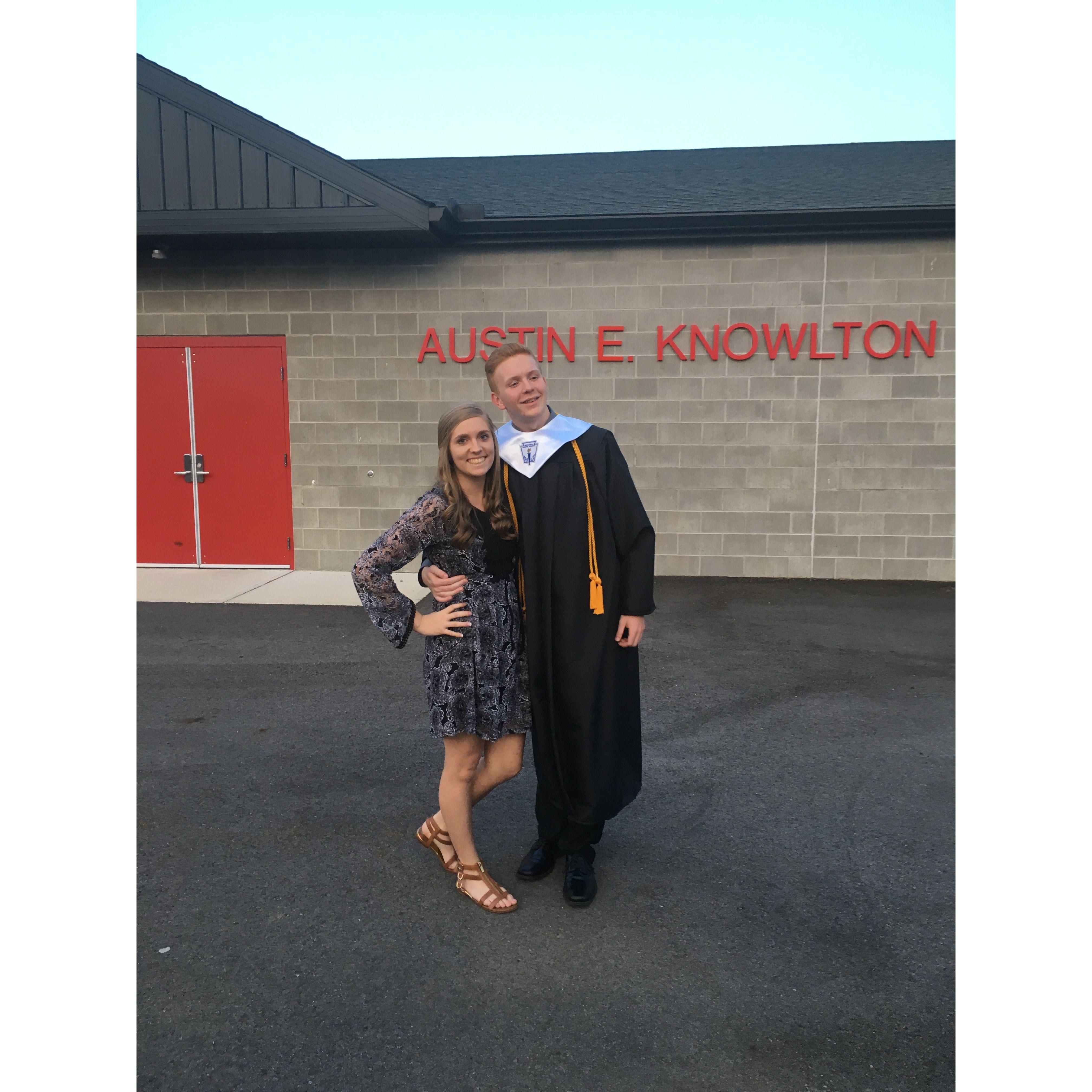 Wyatt's High School Graduation, May 2017 