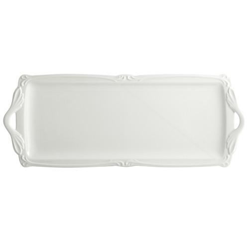 Gien Rocaille Blanc Oblong Serving Tray