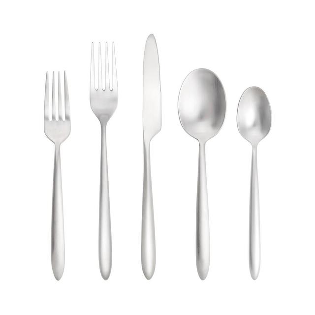 Fortessa Velo Brushed 20-Piece Flatware Set