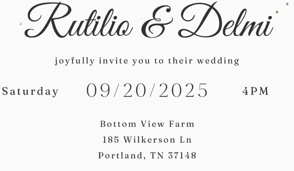 The Wedding Website of Rutilio Cruz and Delmi Catota