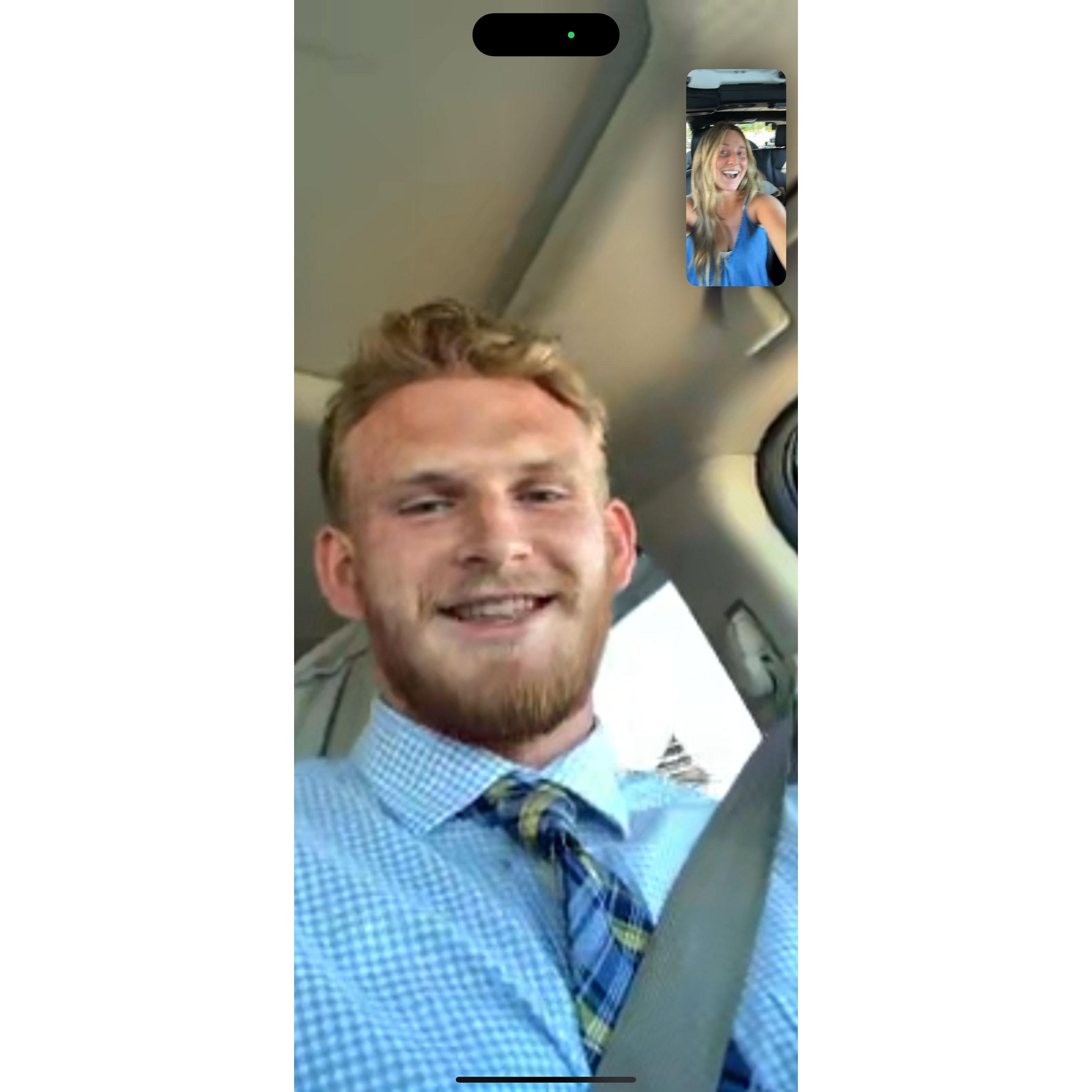 July 1, 2024
John's first day of work at the bank. So proud!