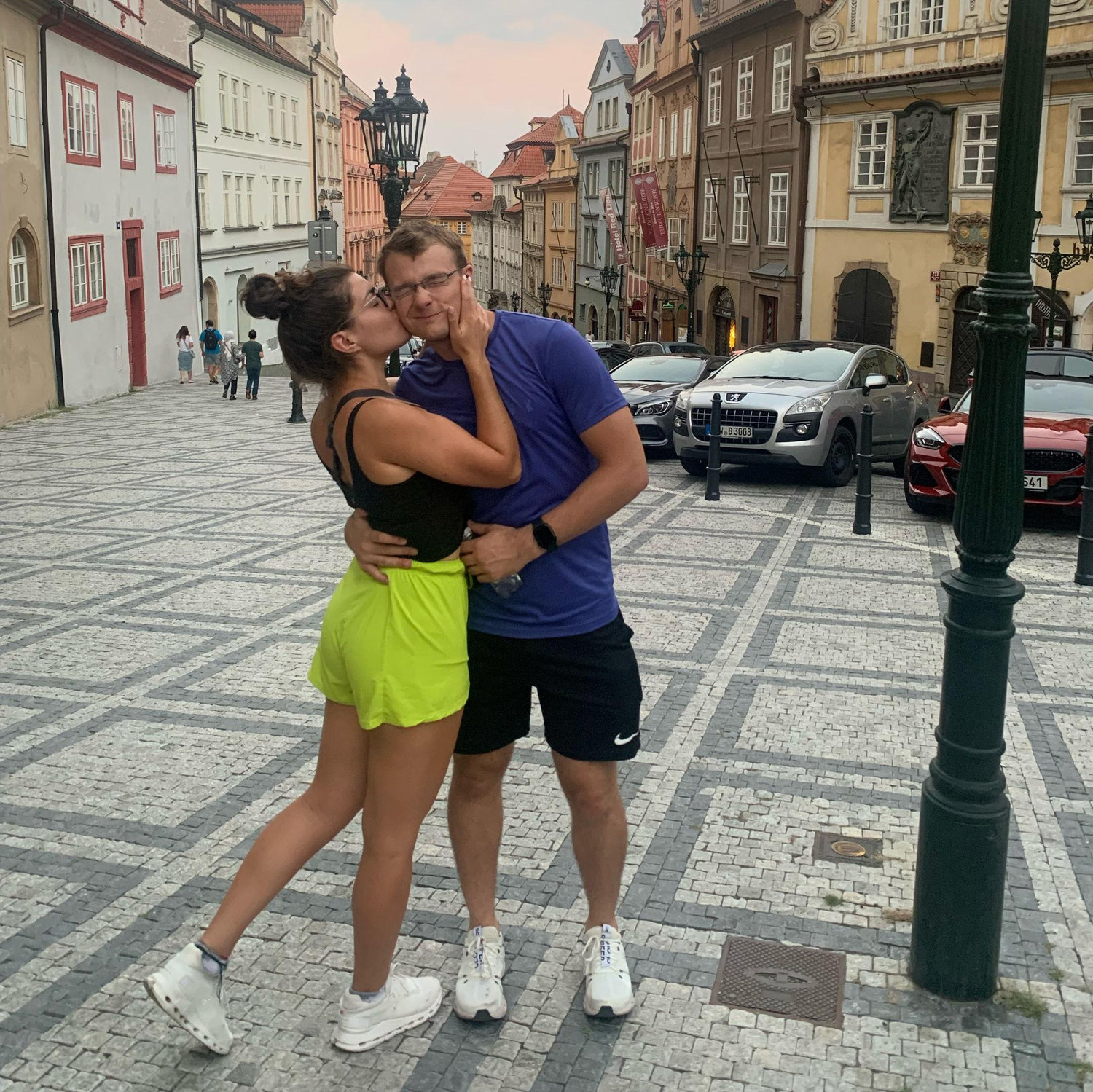 Together we visited Prague