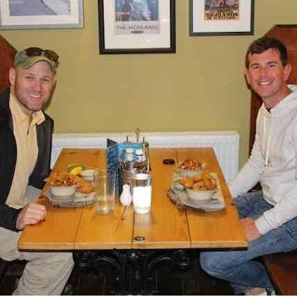 Dinner in Ireland
