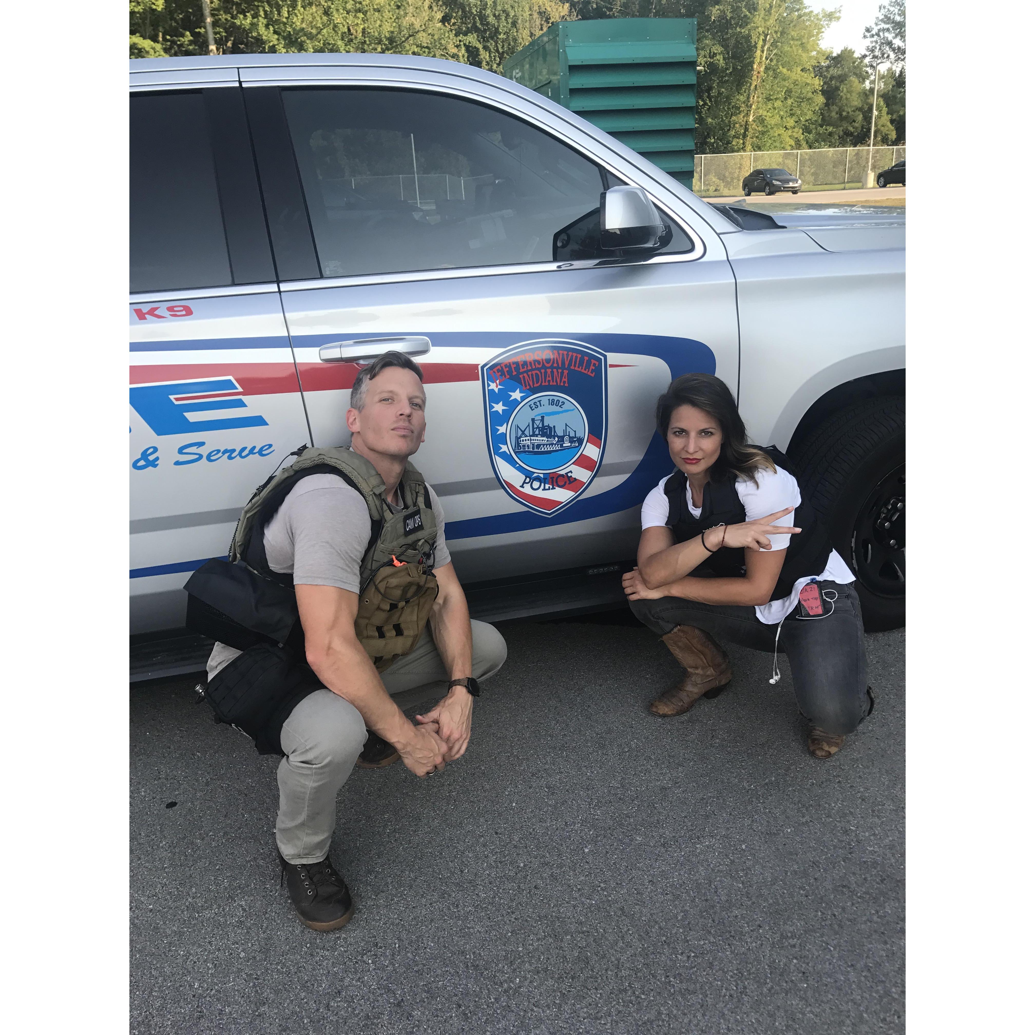 Patrolling the mean streets of Jeffersonville IN with LivePD