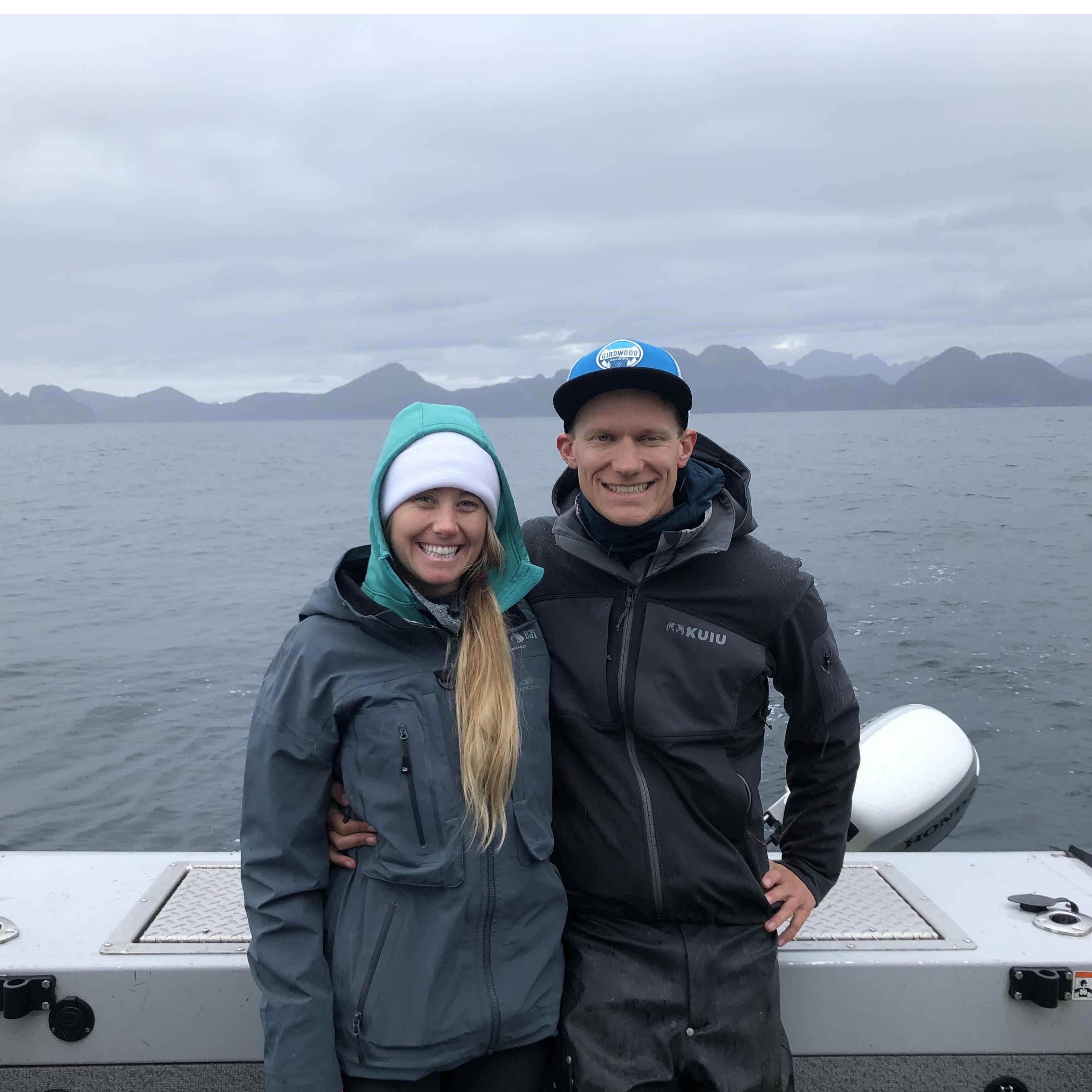 Fishing with Sarah and Charles!