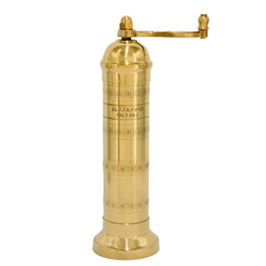 The Original European Mill (Brass, 8-Inch Salt)