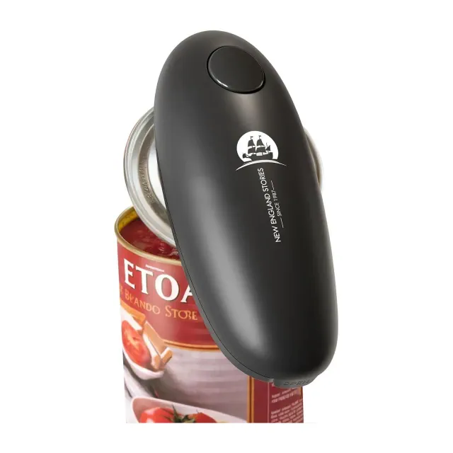 Electric Can Opener - Battery Powered, Smooth Edge, Hands-Free Design for Easy Use