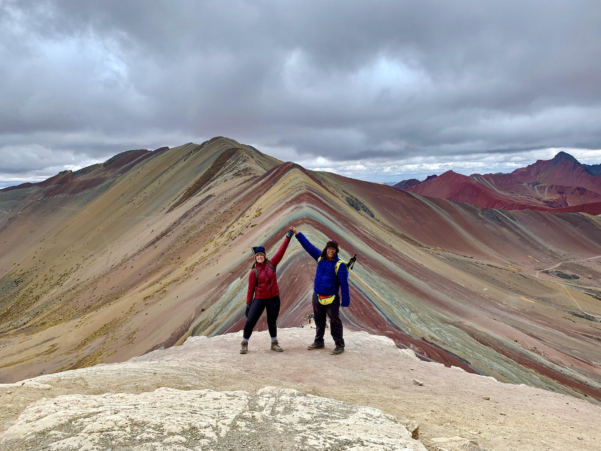Rainbow mountain, Peru