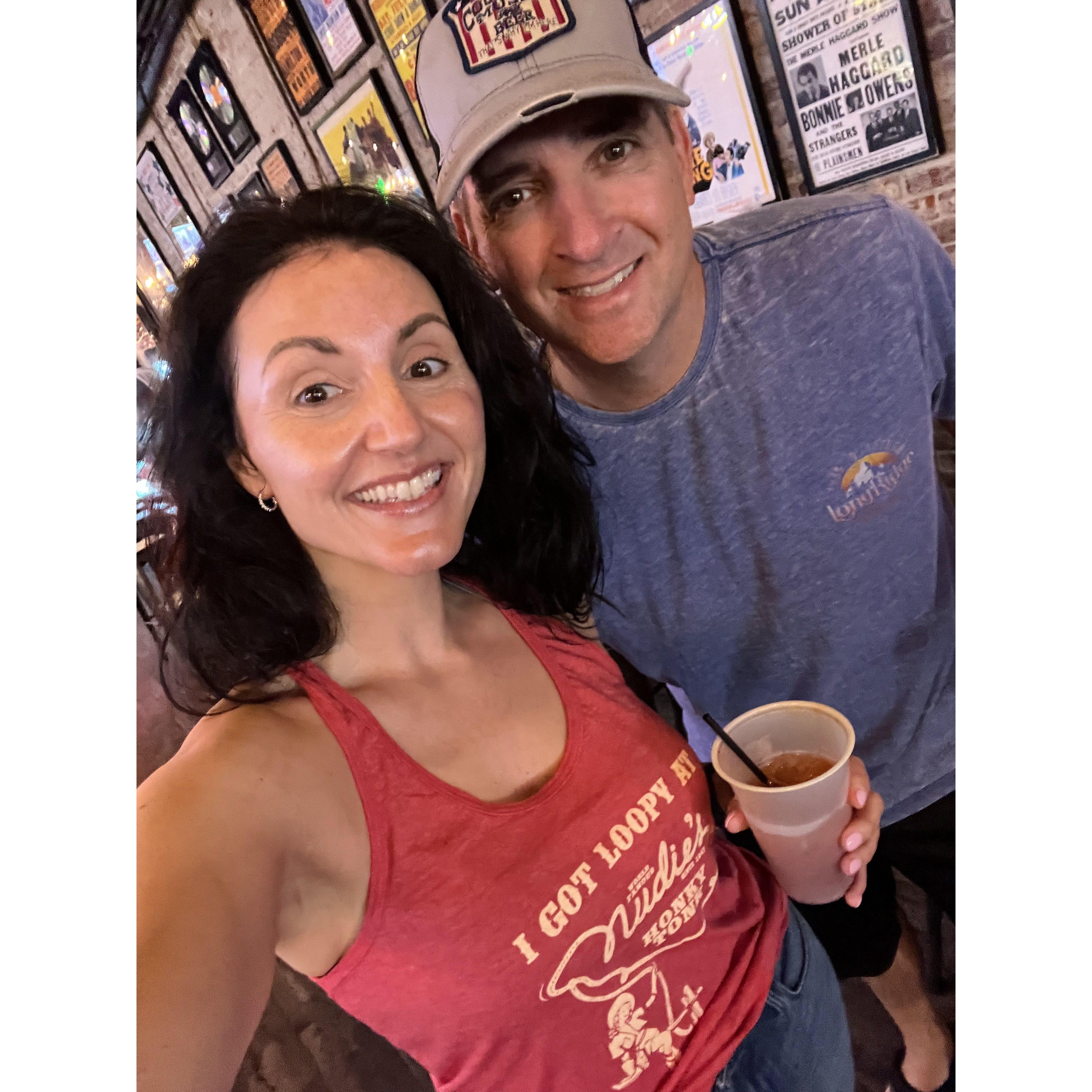 Nashville, TN Labor Day weekend 2023. What a blast celebrating (a little early) Ryan turning 50!