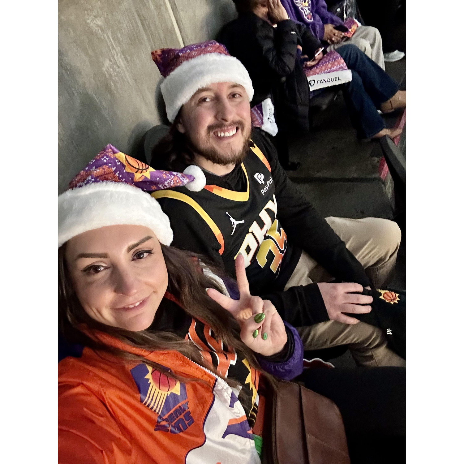 December 25, 2023 - Jonathan's Birthday game at Footprint Center