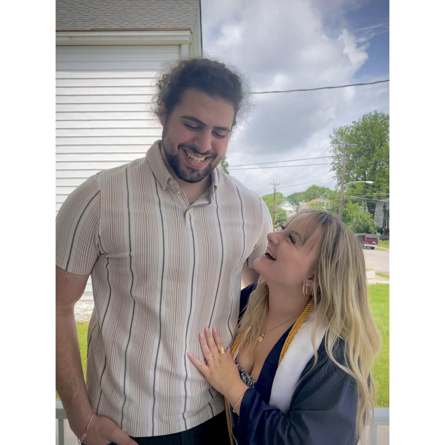 Sarah's college graduation, 2023