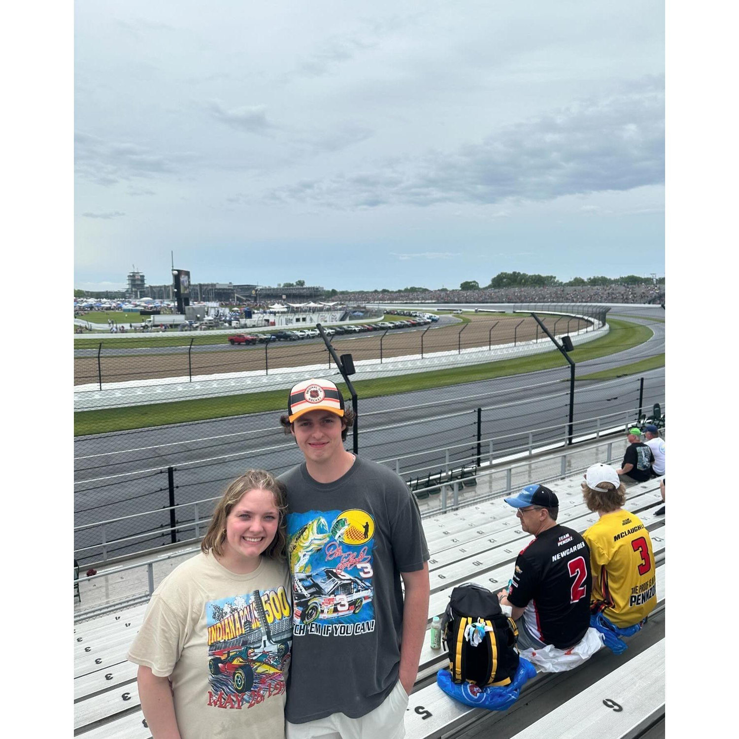 A very wet INDY 500.