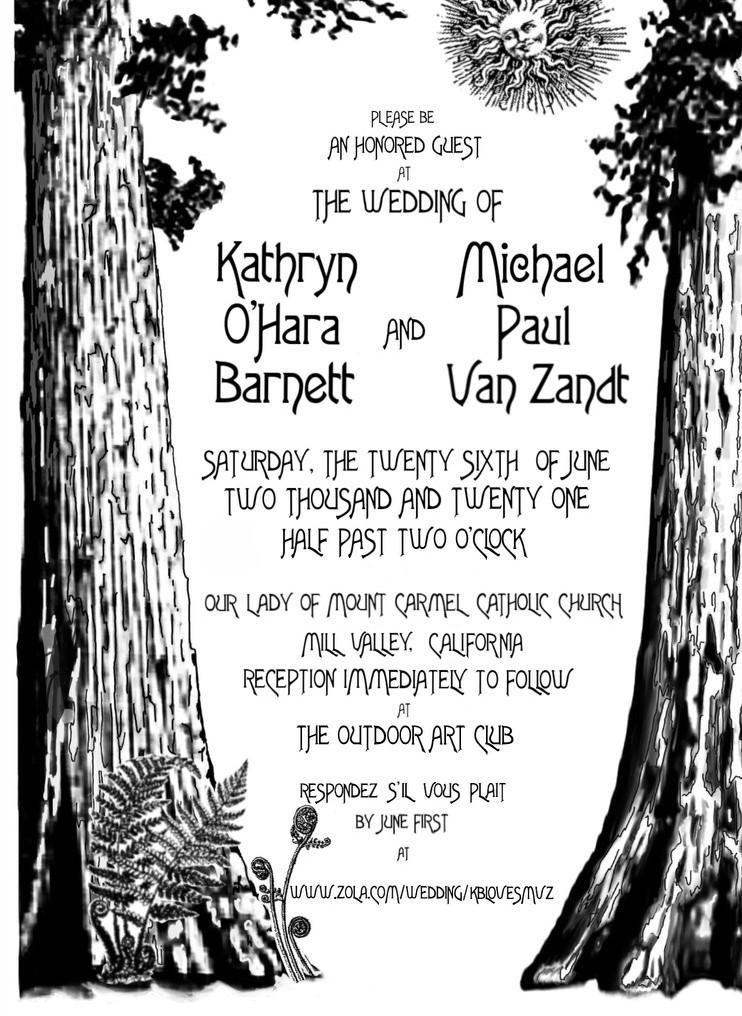 The Wedding Website of Kathryn Barnett and Michael Van Zandt