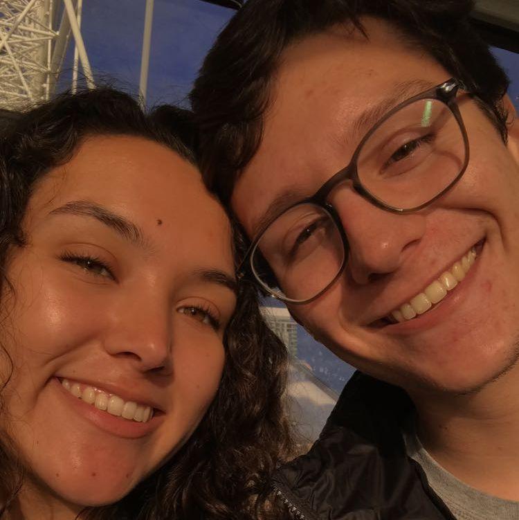 On the Seattle ferris wheel, February 2020