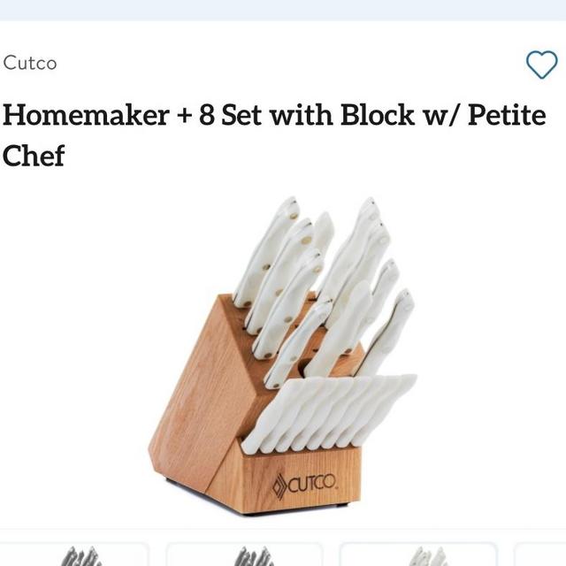 Homemaker + 8 Set with Block w/ Petite Chef