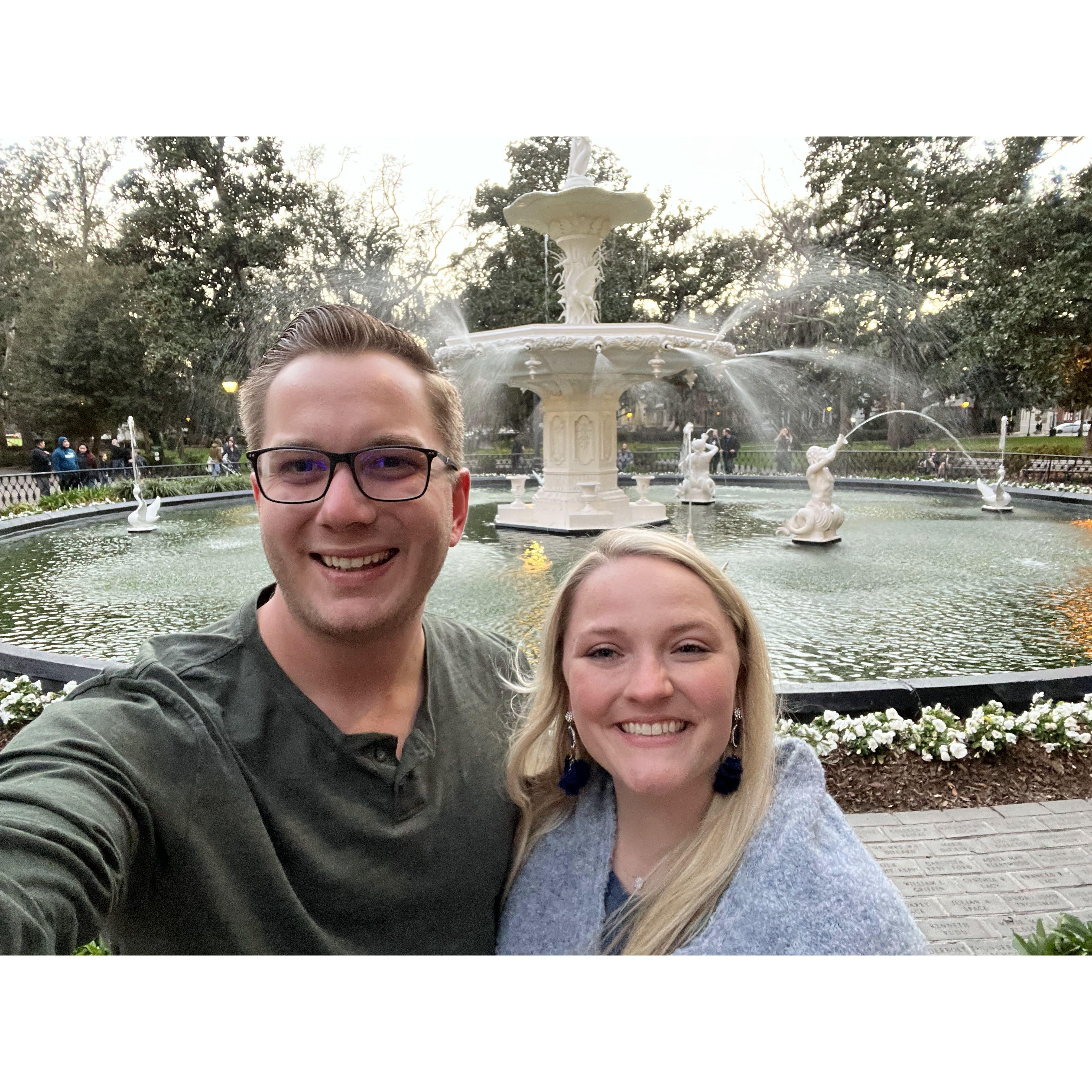 Playing tourist in Savannah...February 2022