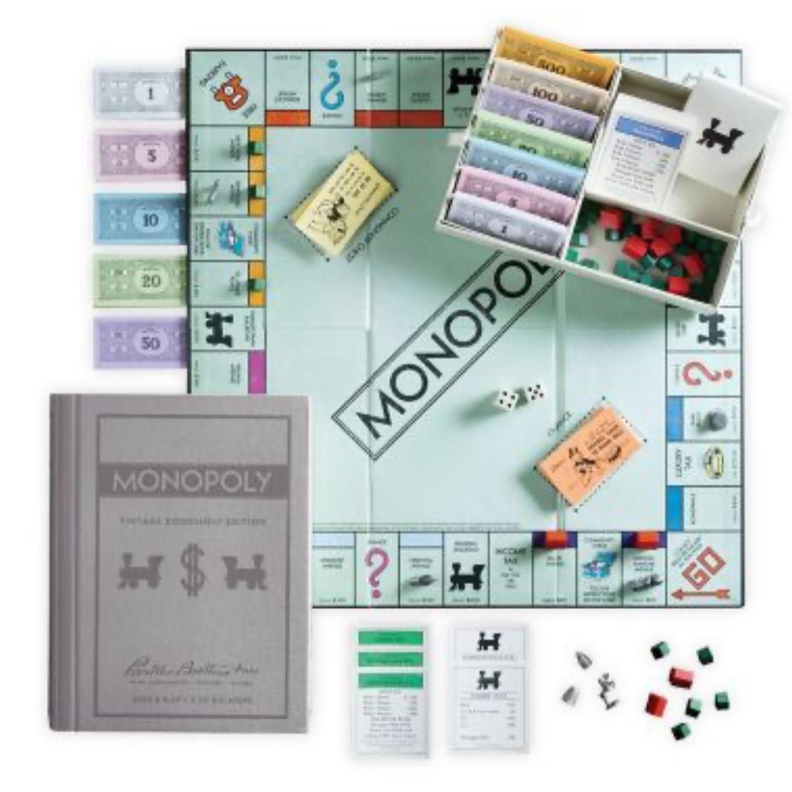 Monopoly Vintage Bookshelf Edition