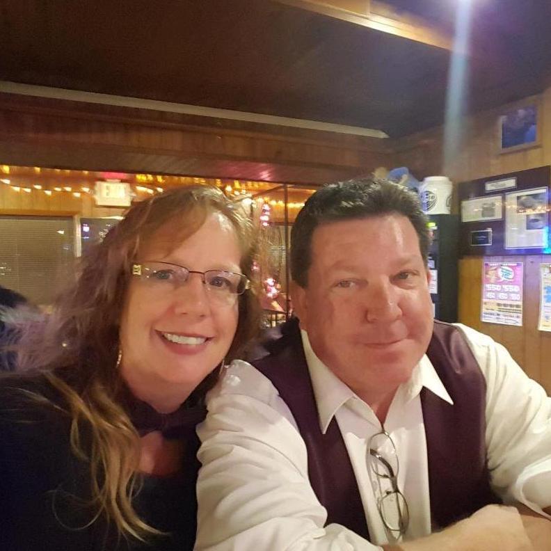 At our meeting place after he walked Samantha down the aisle.