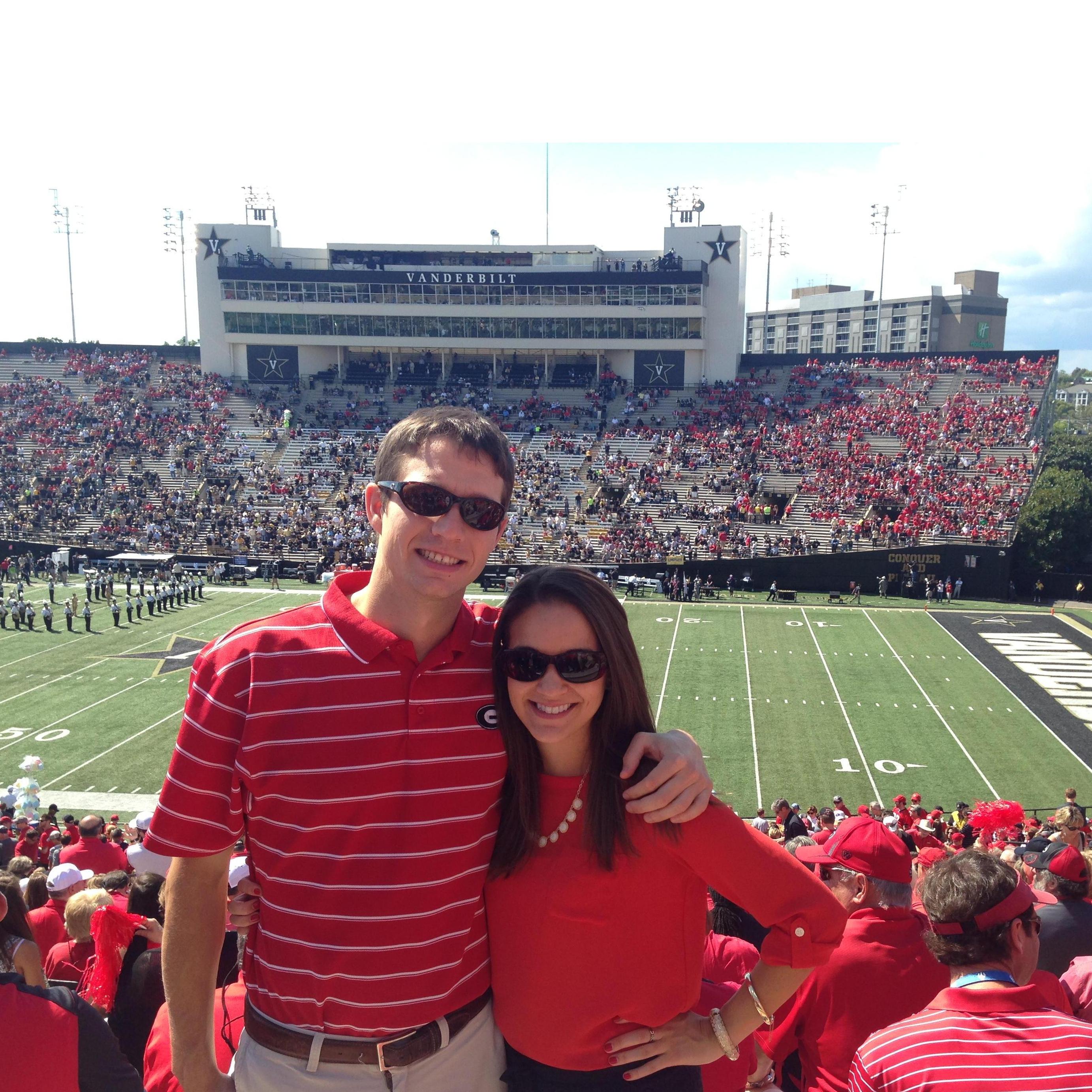 UGA vs. Vandy in Nashville 2016