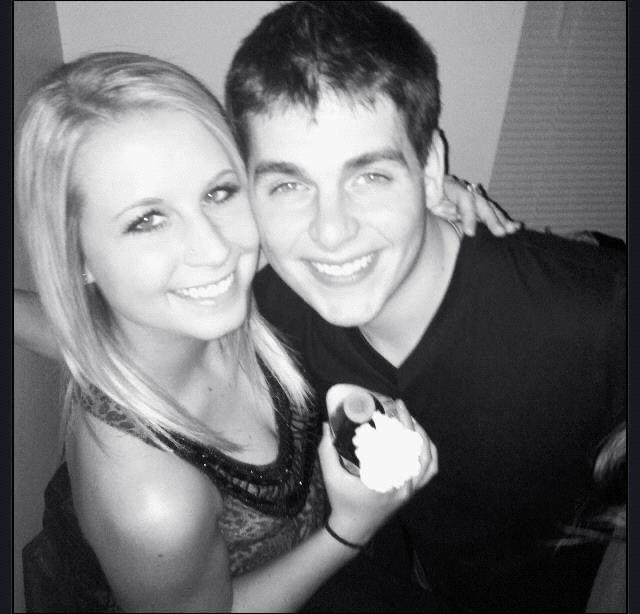 Our first picture together! 
2013 at Slippery Rock