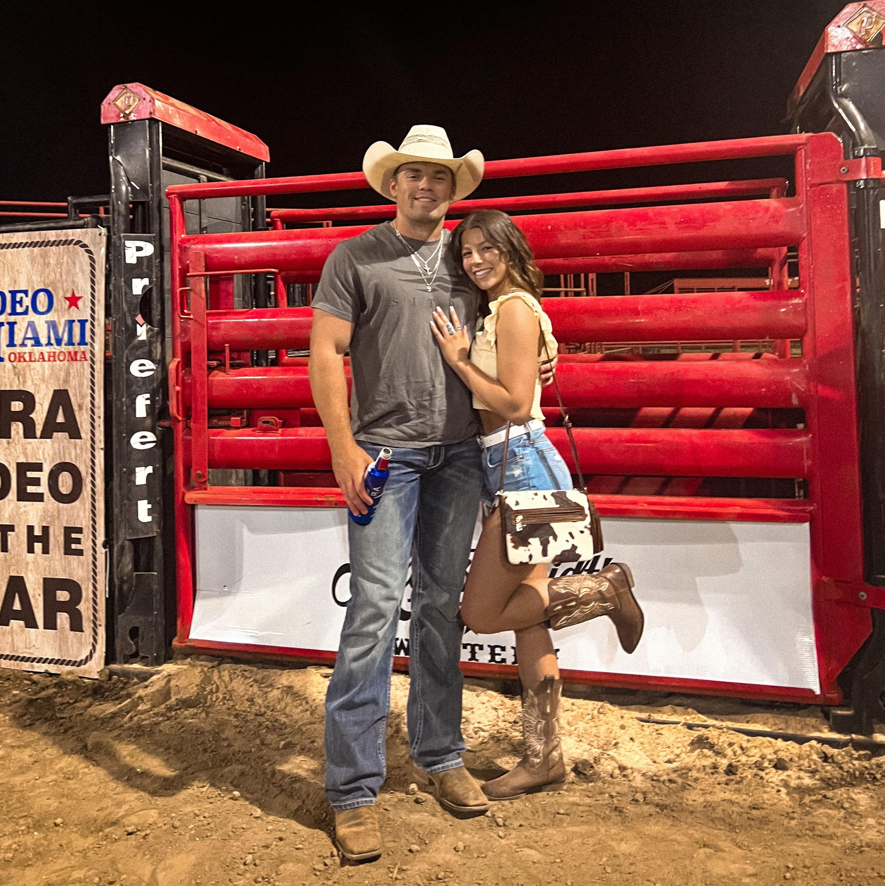 Our first rodeo together!