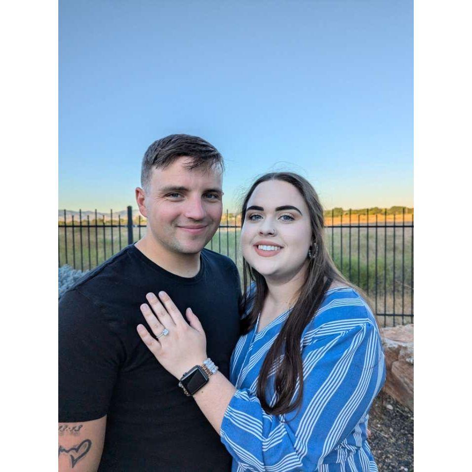 Were Engaged!
