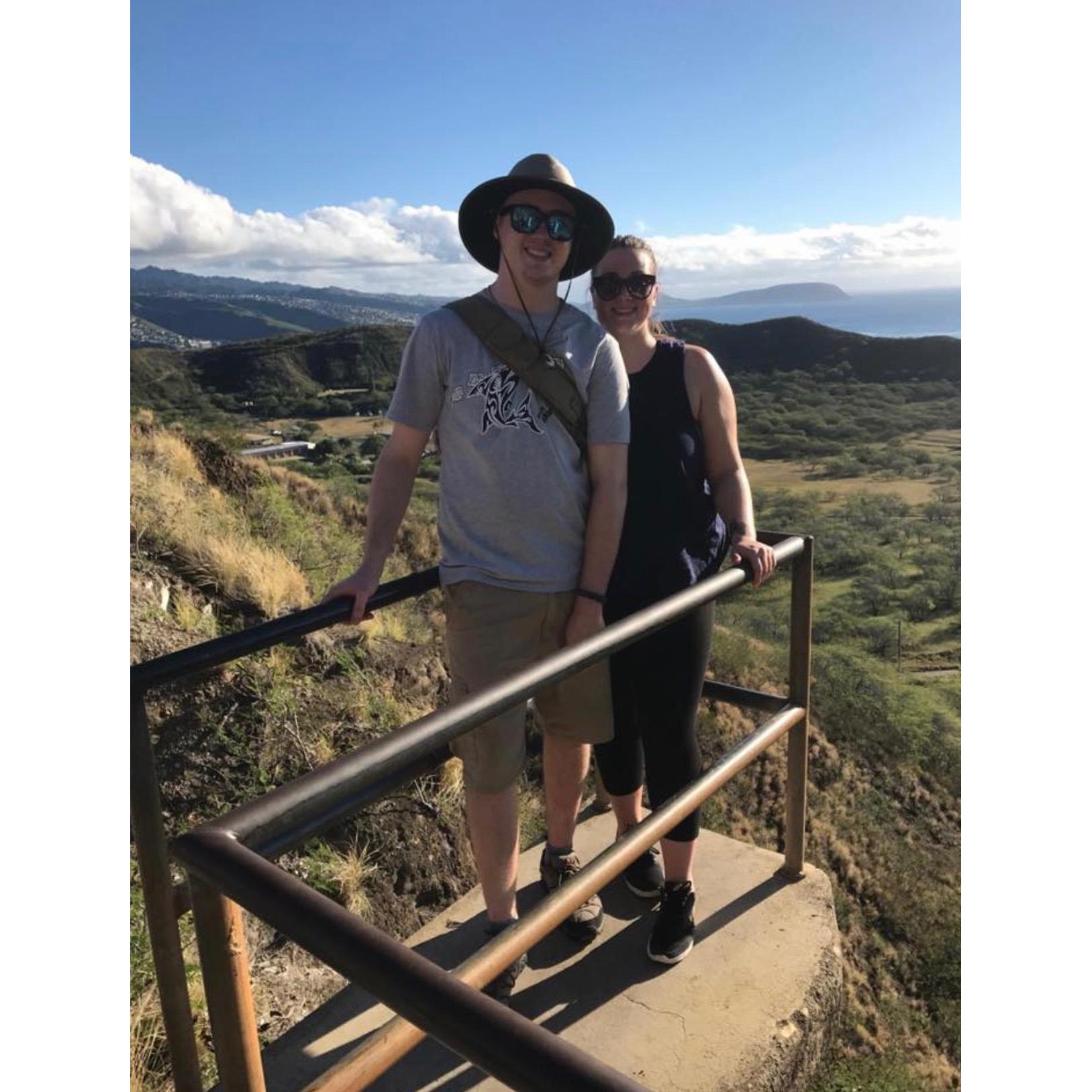 Diamond Head State Monument, Oahu, Hawaii, January 2017