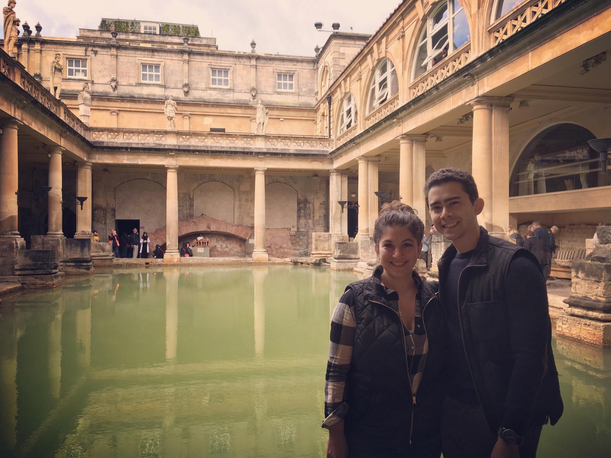 The Roman Baths, Bath, England - September 2017