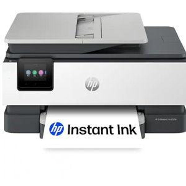 HP - OfficeJet Pro 8125e Wireless AI-Enabled AiO Inkjet Printer w/ 3 Months of Instant Ink - White