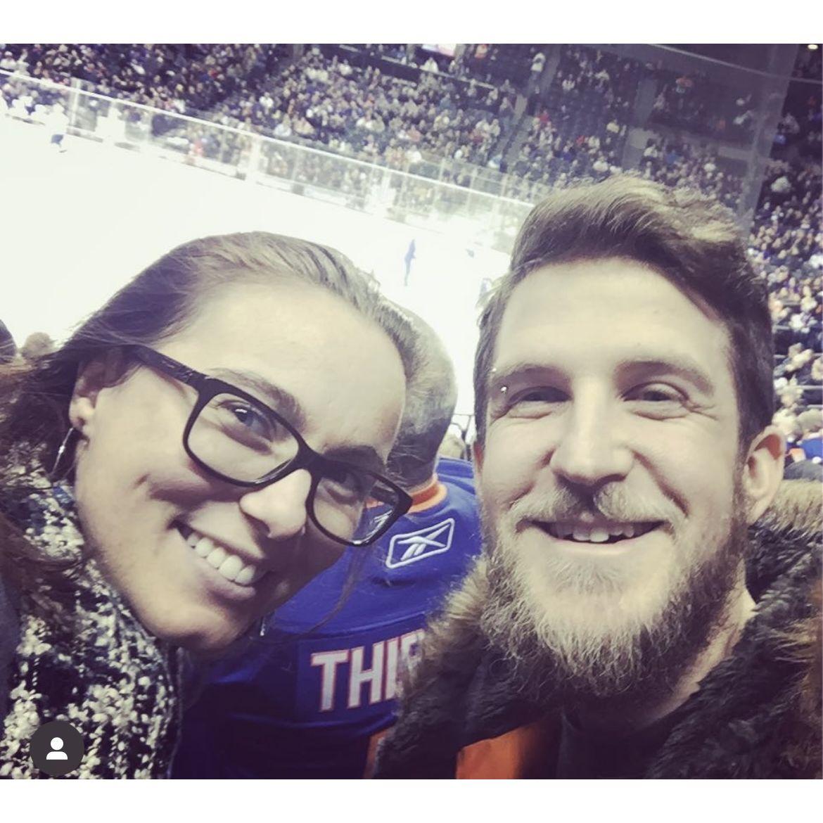 Seeing the Islanders at Barclays! Even if Erin is a Caps fan.