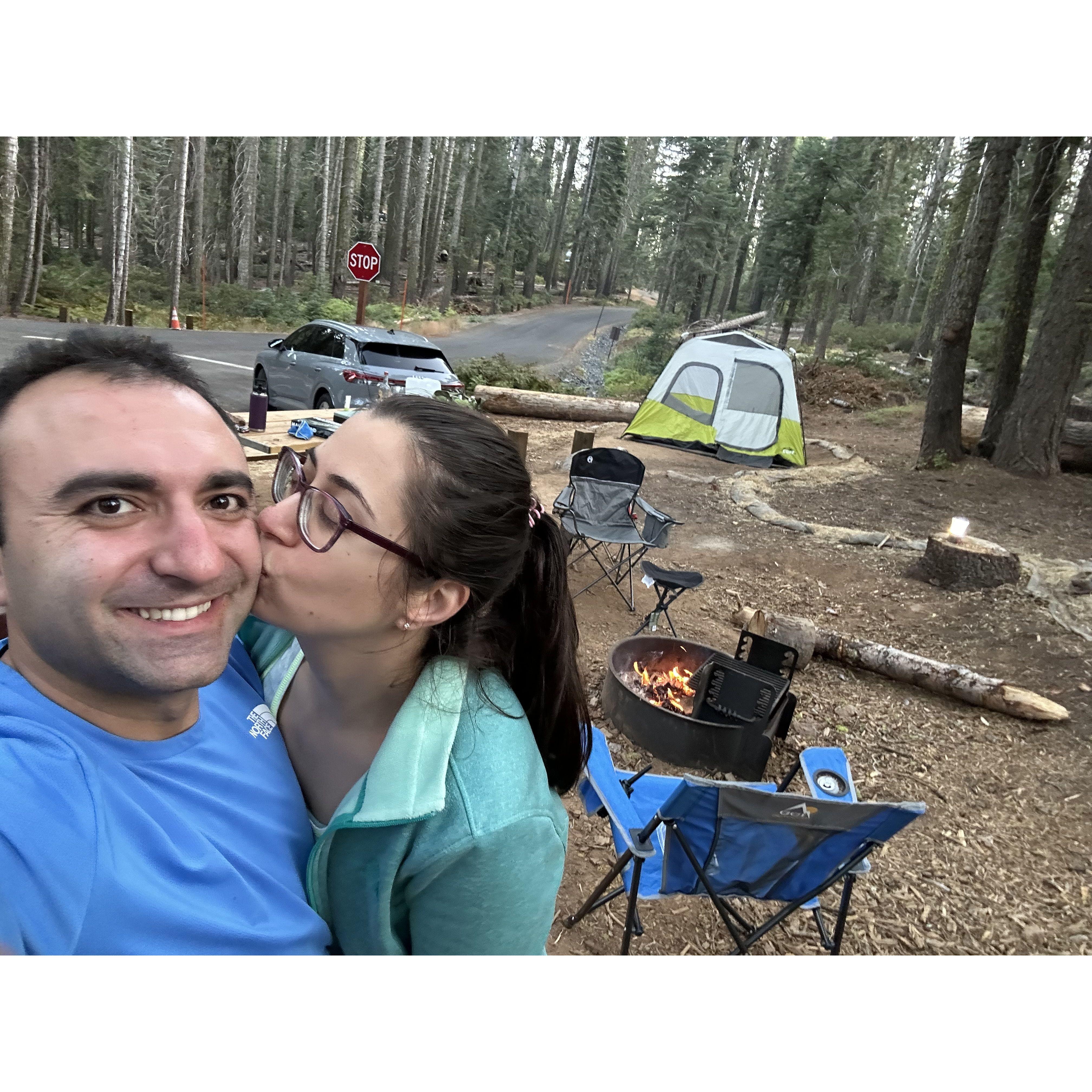 Camping in Yosemite