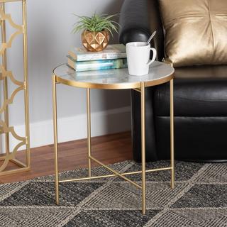 Maddock Marble End Table