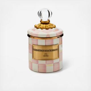 Rosy Check Kitchen Canister
