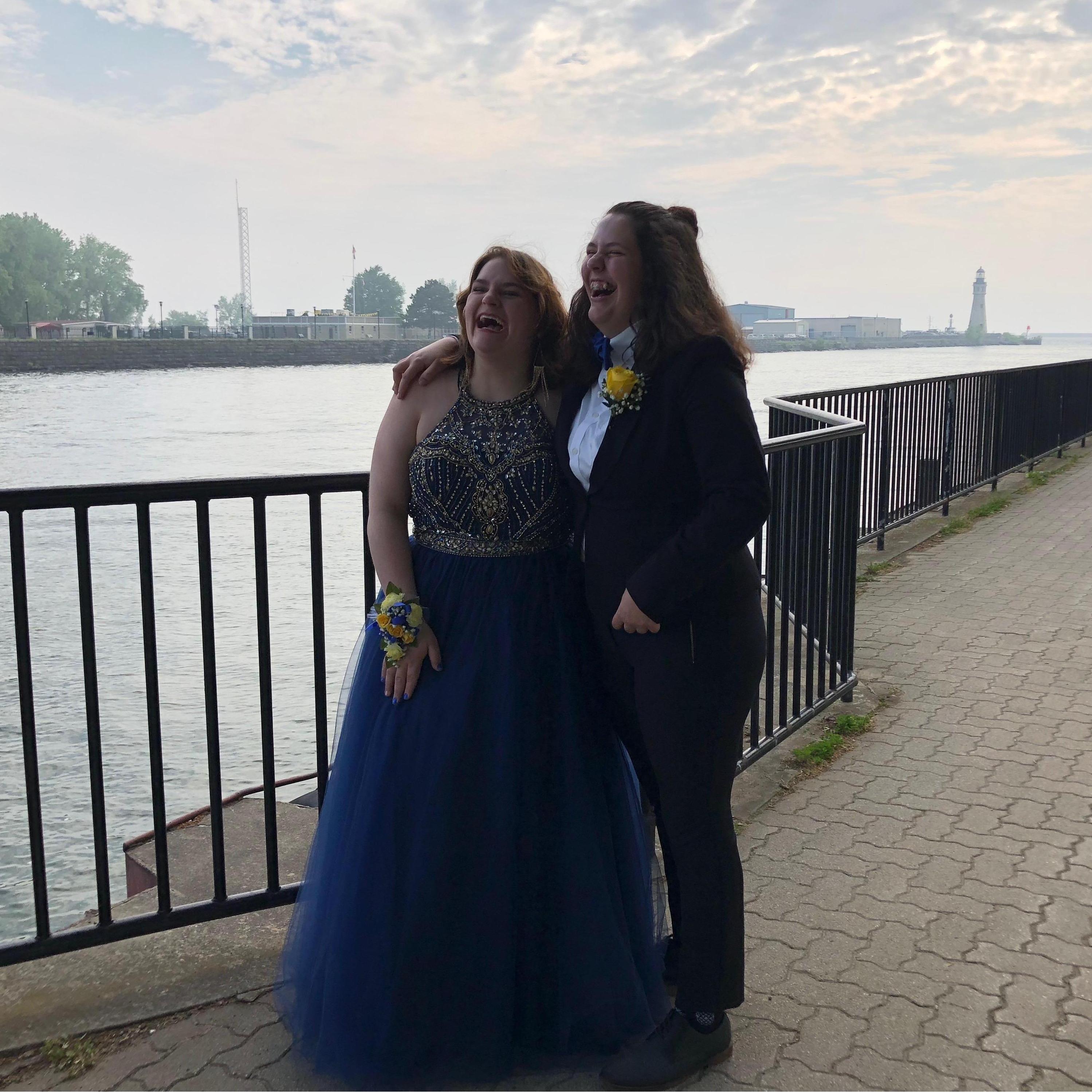 Debs prom night!