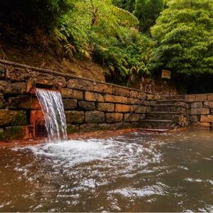 Azores hot springs entry for two
