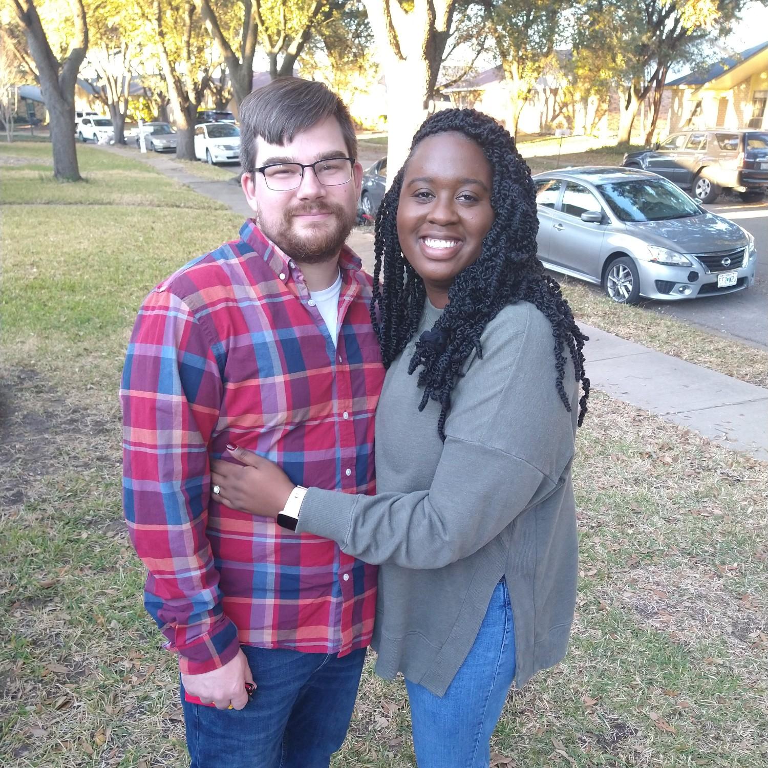 This is our first Christmas in Dallas with the Collins family.- Dec 2020