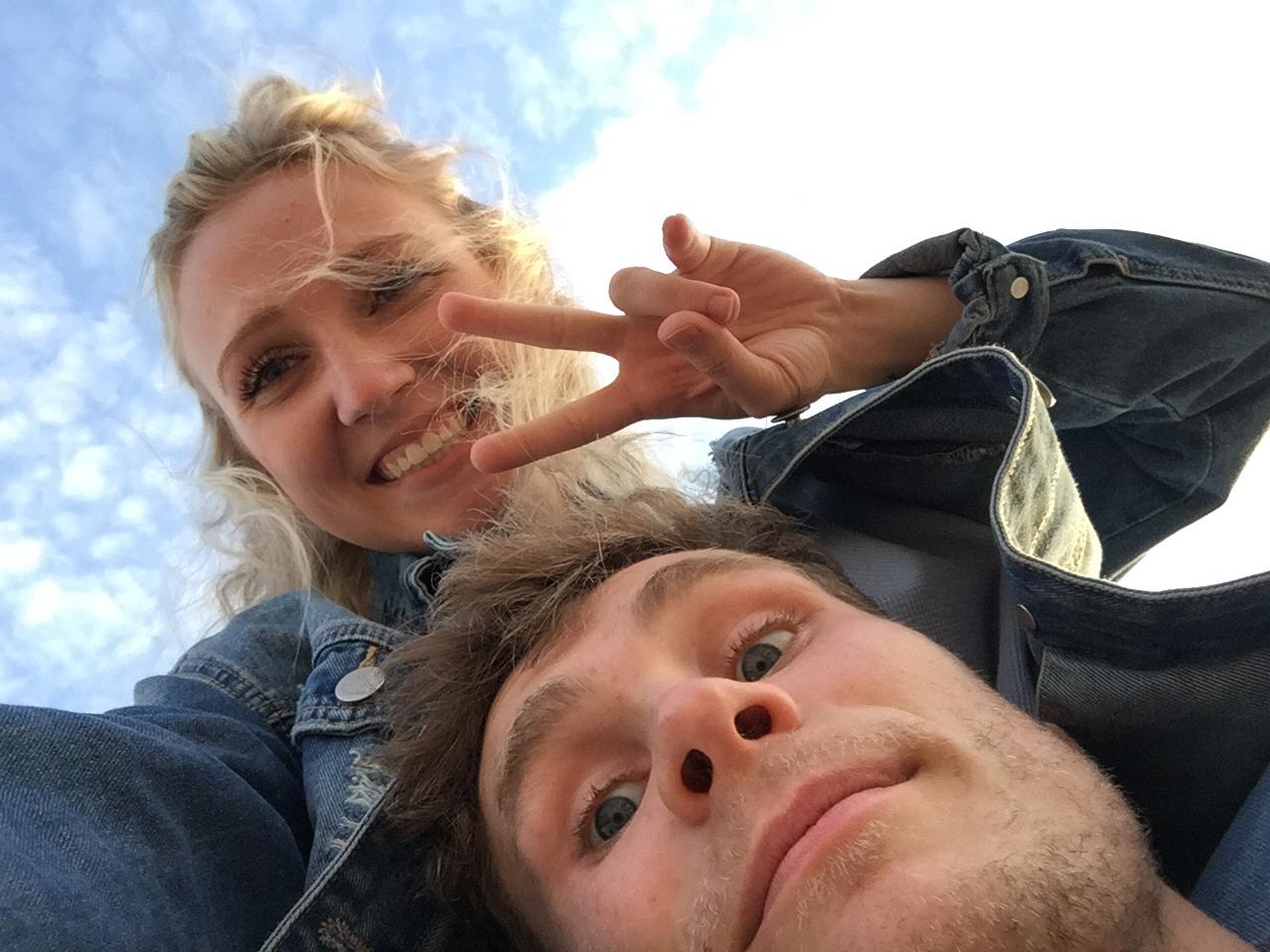 Beach day in England