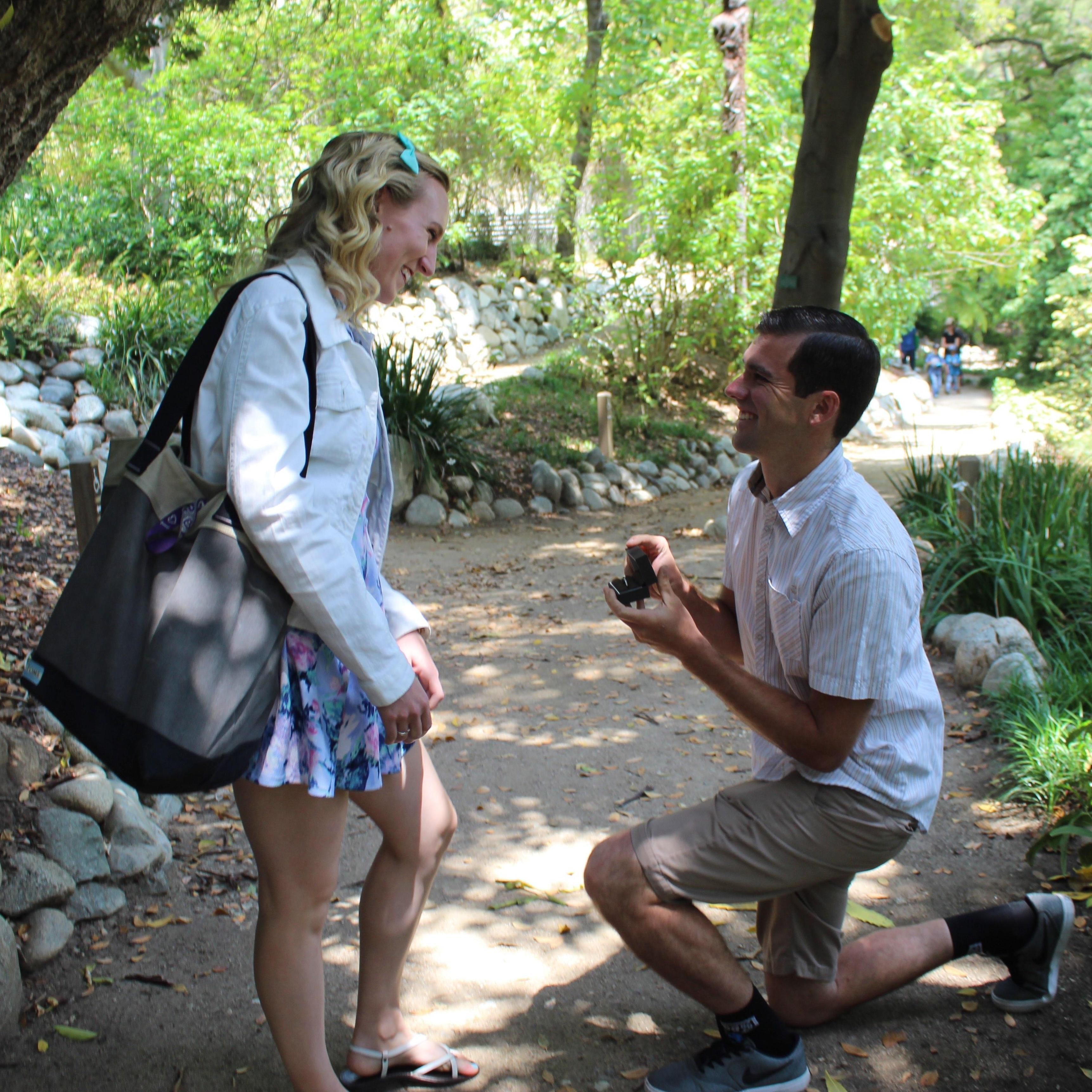 When Derek popped the question, 5/4/19