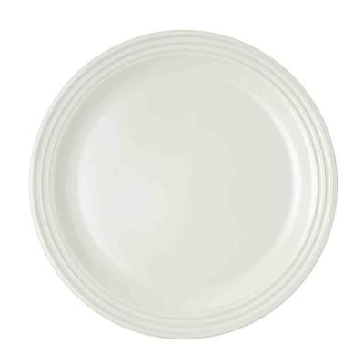 Le Creuset Dinner Plates, Set of 4, White, 11 1/4"
