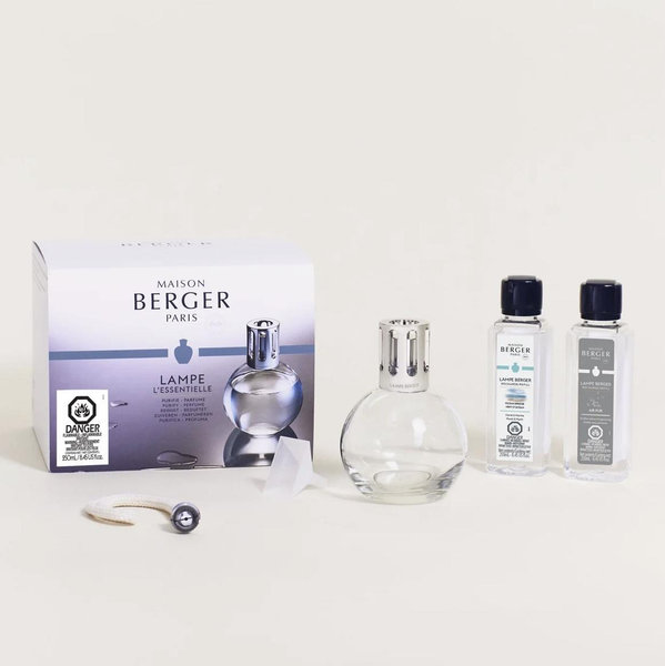 Essential Round Lamp Ritual Starter Kit with Air Pur So Neutral + Ocean Breeze