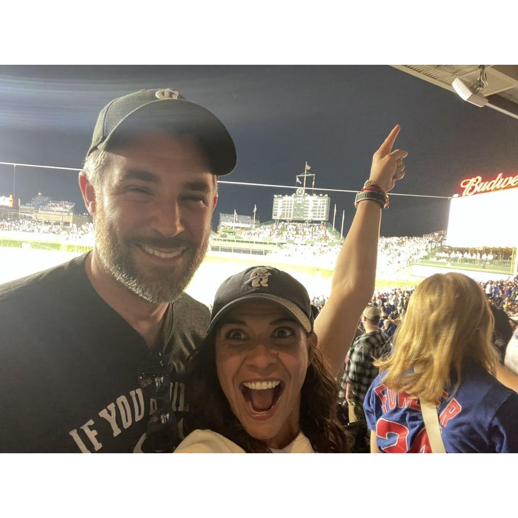 2024: The Cubs won the Crosstown Classic and they were happy, despite one of them being a Sox fan.