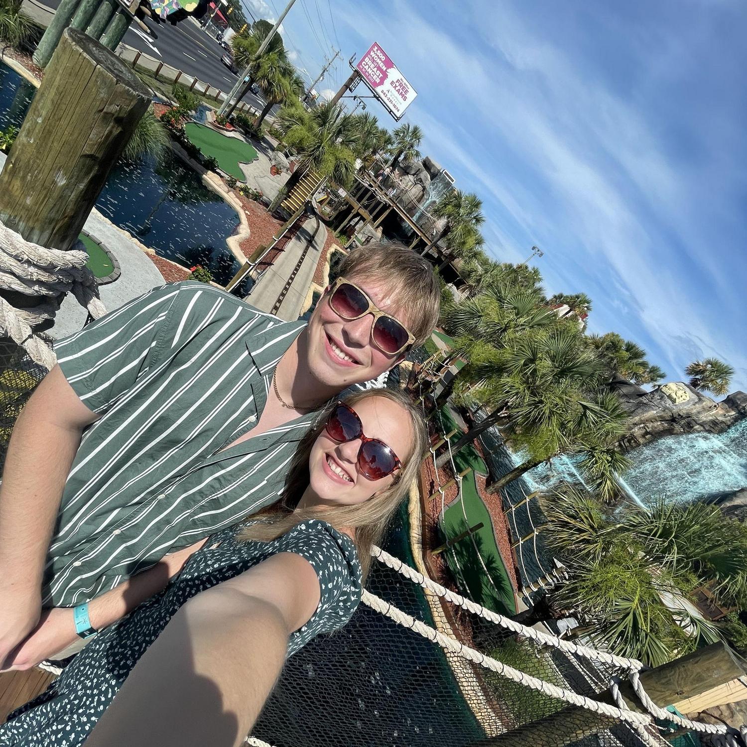 Mini golf at Myrtle Beach - Summer 2023