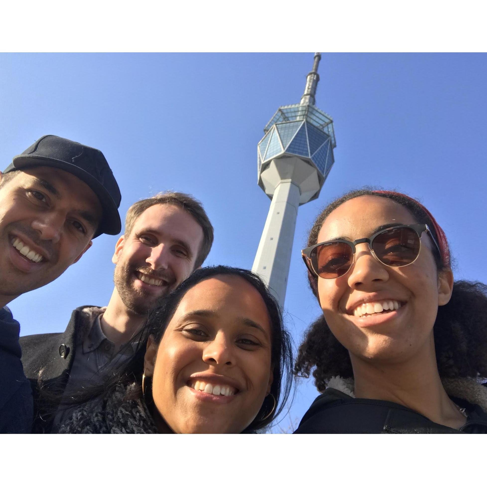 This is the day we met, featuring the couple that introduced us: Jonathan and Raechel Maskikit!