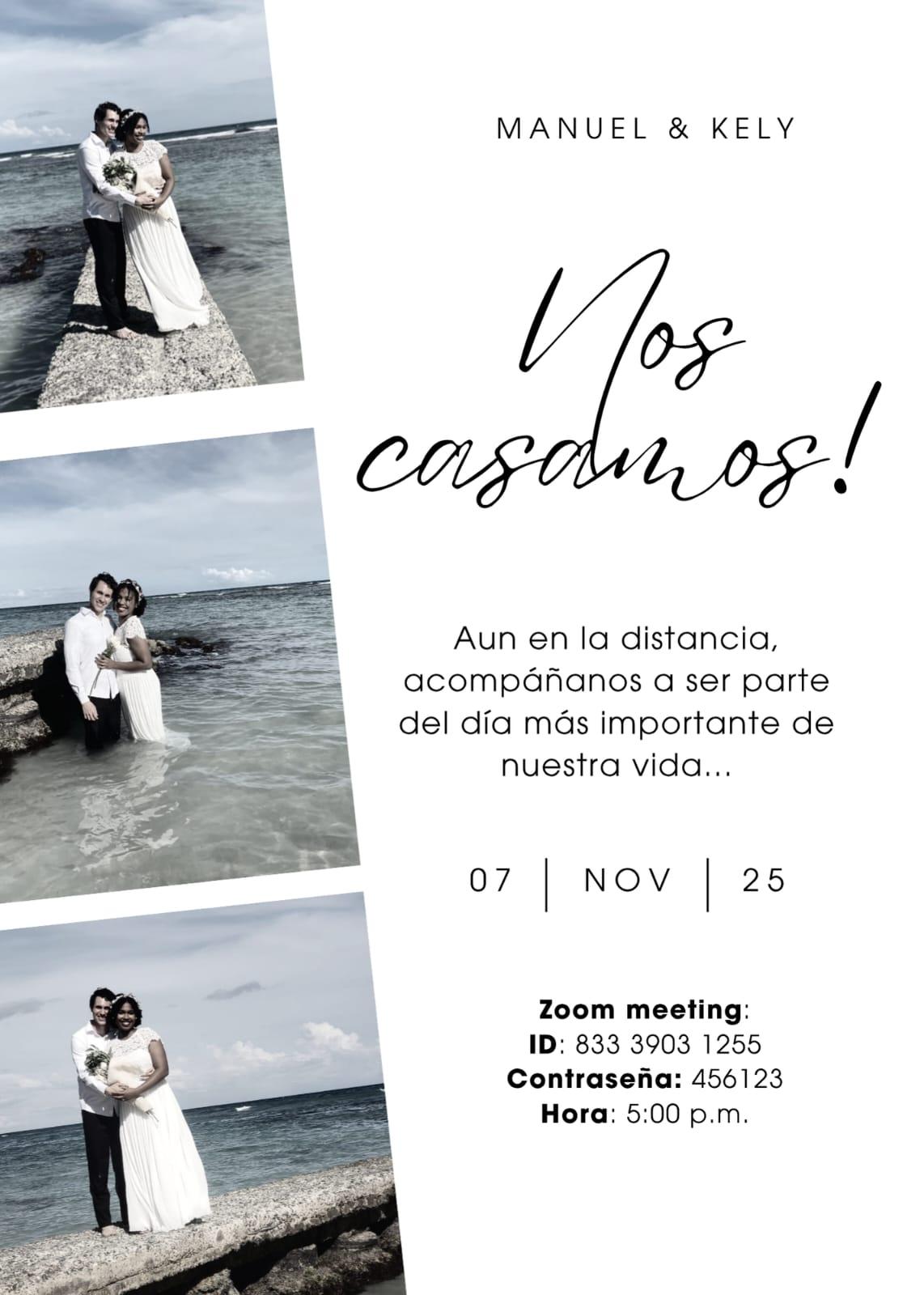 The Wedding Website of Manuel Rodríguez and Kely De Oleo