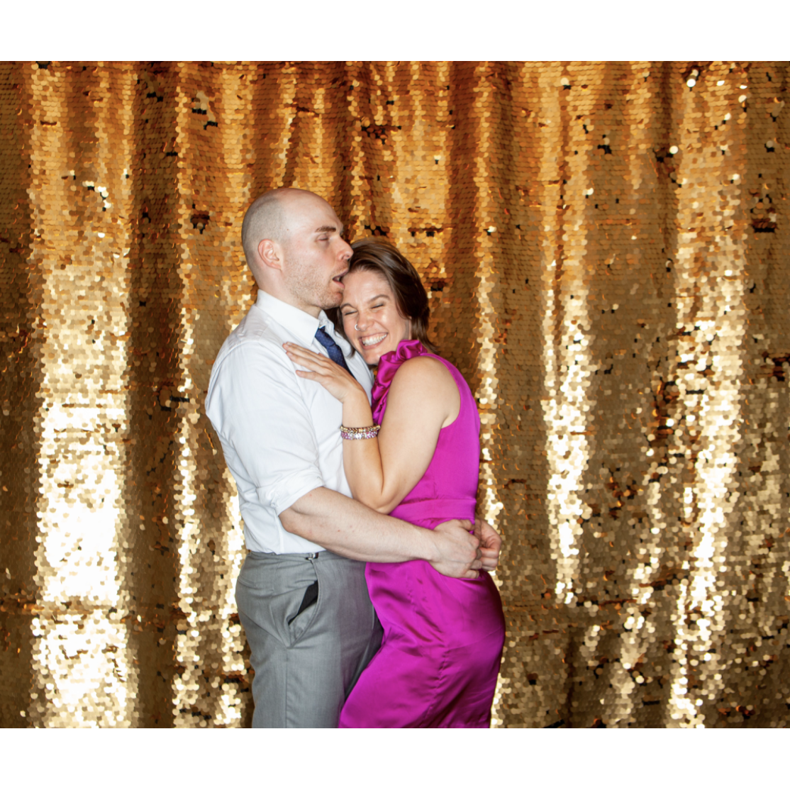 At Mandy's wedding.