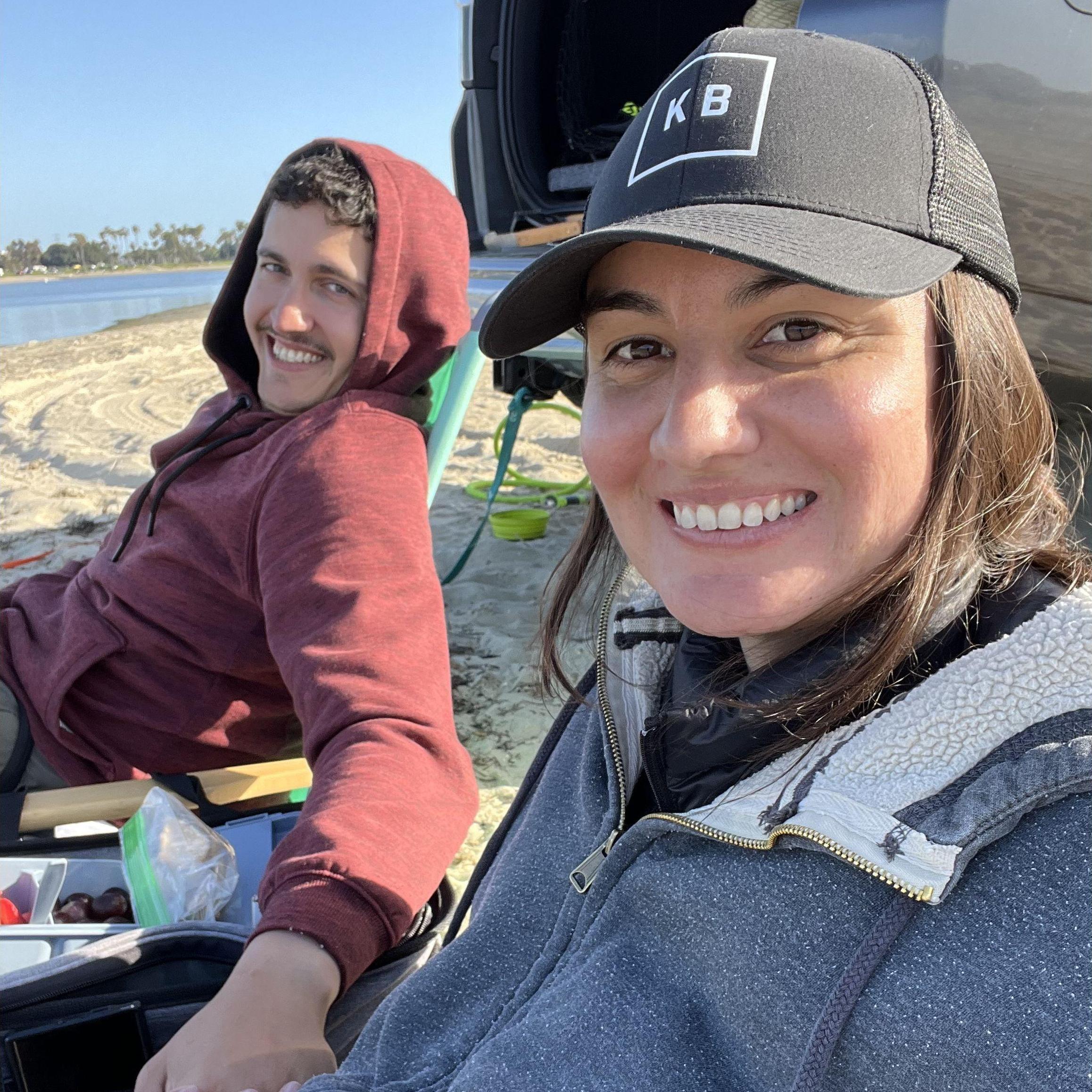 Camping at Mission Bay